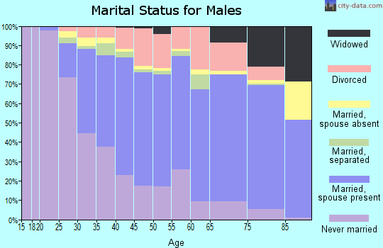 Zip code 13021 marital status