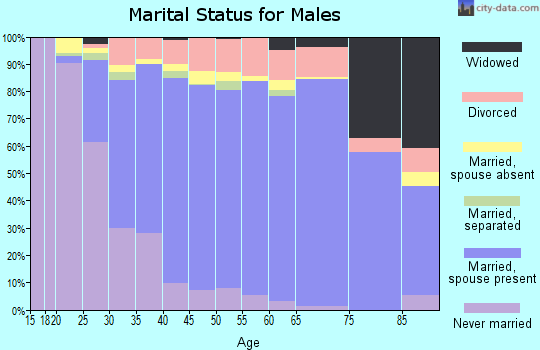 Zip code 30135 marital status