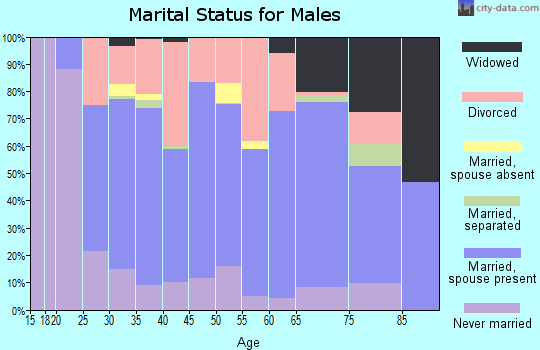 Zip code 30217 marital status for males