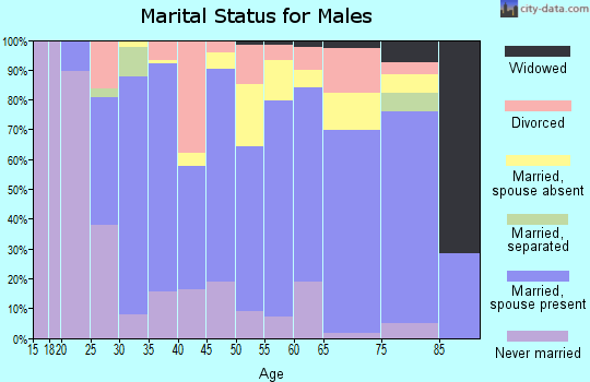 Zip code 30436 marital status for males