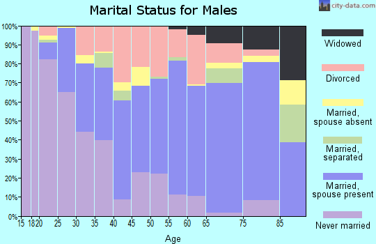 Zip code 30467 marital status for males