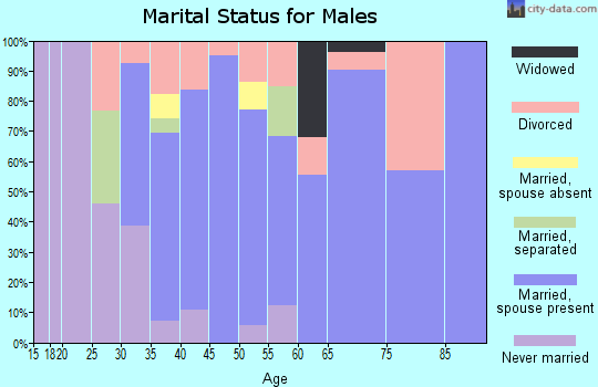 Zip code 30473 marital status for males