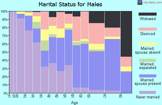 Zip code 31520 marital status for males