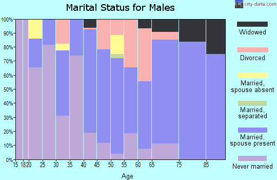 Zip code 31773 marital status for males
