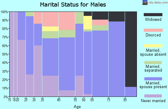 Zip code 31786 marital status for males