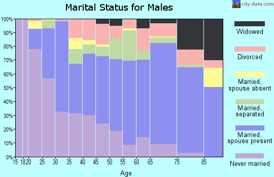 Zip code 31792 marital status for males
