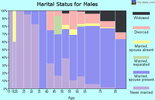 Zip code 33477 marital status for males