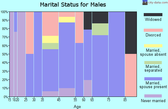 Zip code 36270 marital status for males