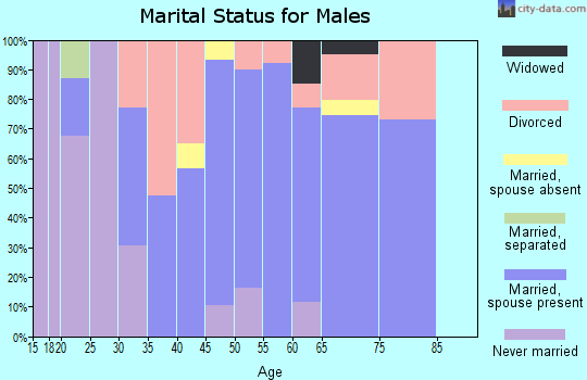 Zip code 37362 marital status for males