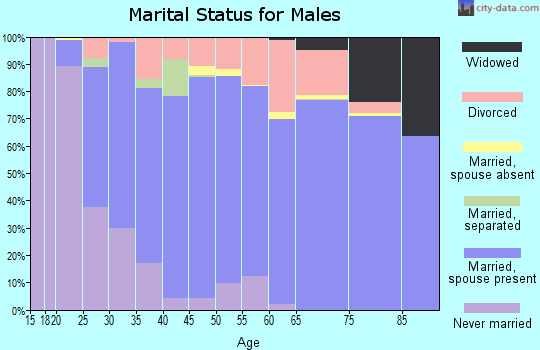 Zip code 37379 marital status for males