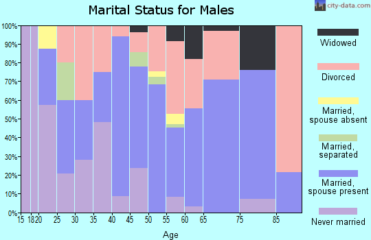 Zip code 37387 marital status for males