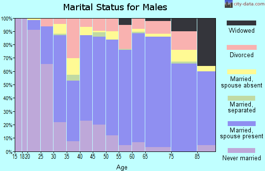 Zip code 39056 marital status for males