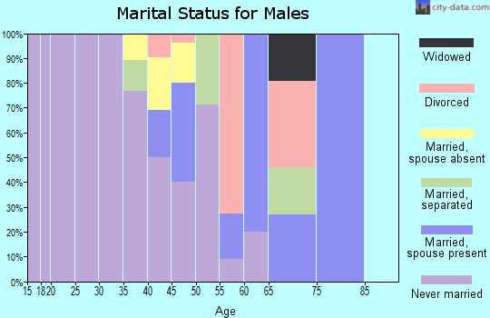 Zip code 39113 marital status for males