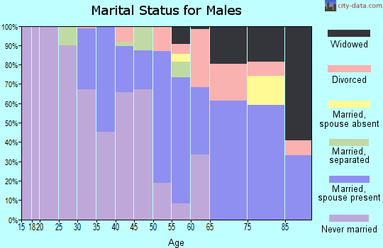Zip code 39159 marital status for males
