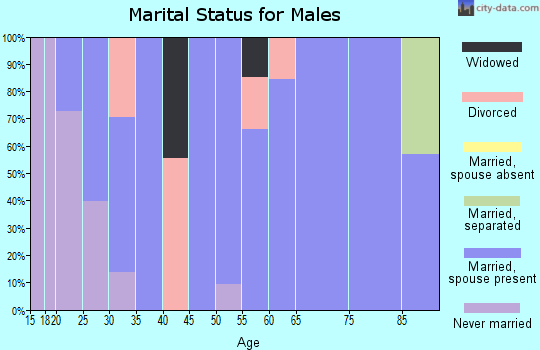 Zip code 39766 marital status for males