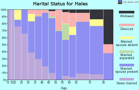 Zip code 50220 marital status for males