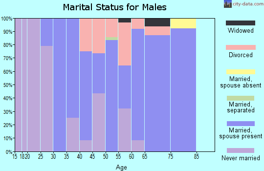 Zip code 50246 marital status for males