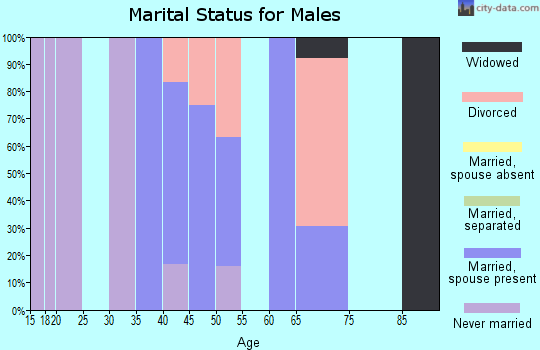 Zip code 51044 marital status for males