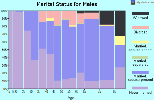 Zip code 56031 marital status for males