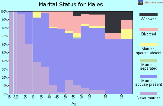 Zip code 56036 marital status for males