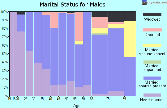 Zip code 56072 marital status for males