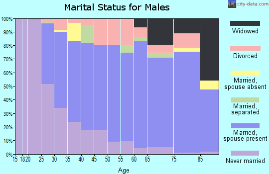 Zip code 56082 marital status for males