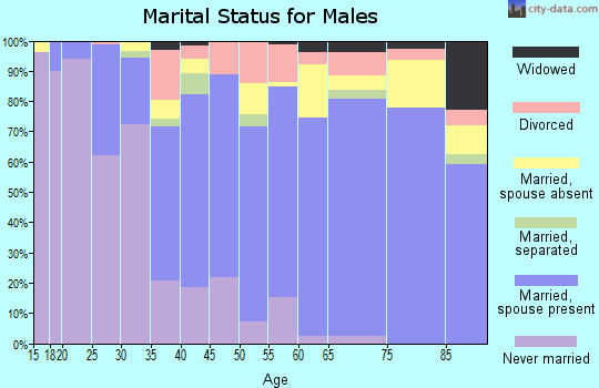 Zip code 56187 marital status for males