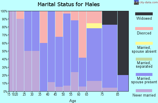 Zip code 56214 marital status for males