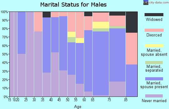 Zip code 56447 marital status for males
