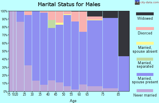 Zip code 56468 marital status for males