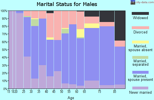 Zip code 56474 marital status for males