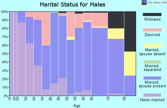 Zip code 56479 marital status for males