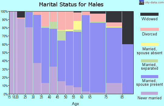 Zip code 56484 marital status for males