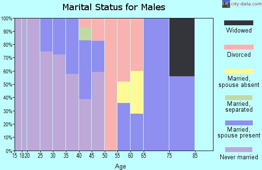 Zip code 56671 marital status for males