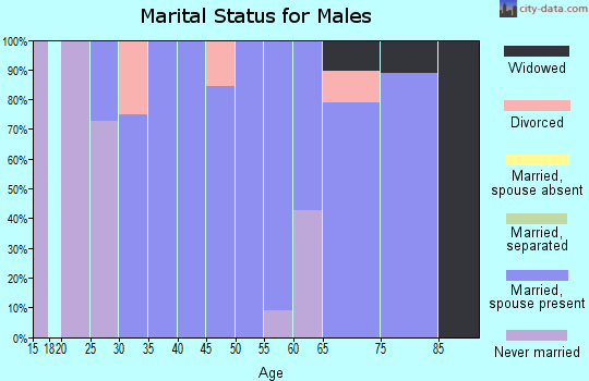 Zip code 56715 marital status for males