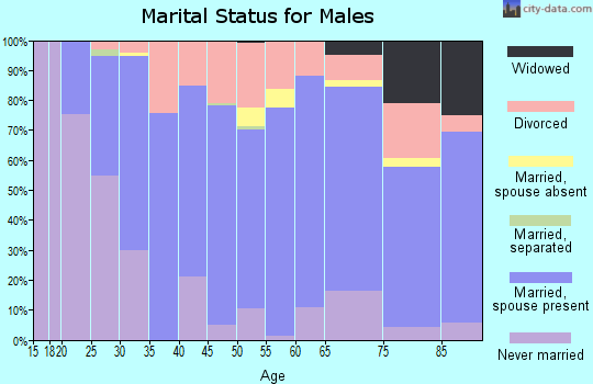 Zip code 56762 marital status for males