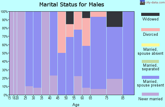 Zip code 59247 marital status for males