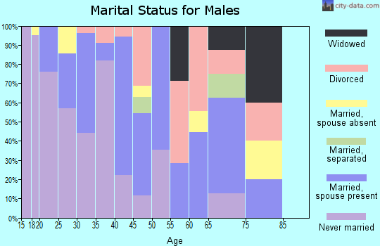 Zip code 59448 marital status for males