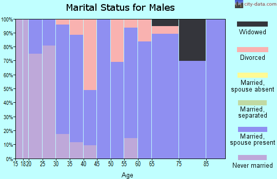 Zip code 59520 marital status for males