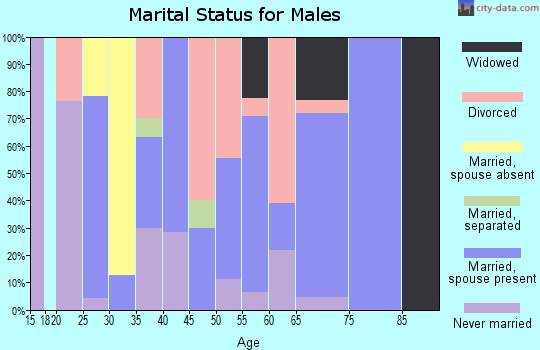 Zip code 73726 marital status for males