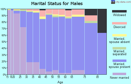 Zip code 77450 marital status