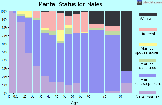 Zip code 77471 marital status for males