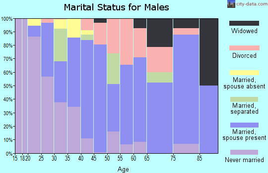 Zip code 78112 marital status for males