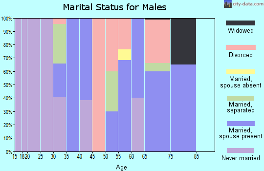 Zip code 78159 marital status for males