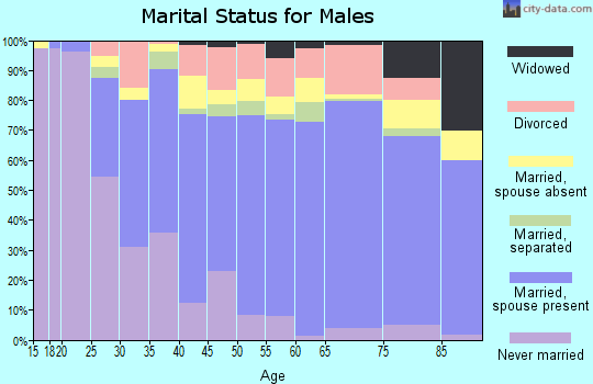 Zip code 78332 marital status for males