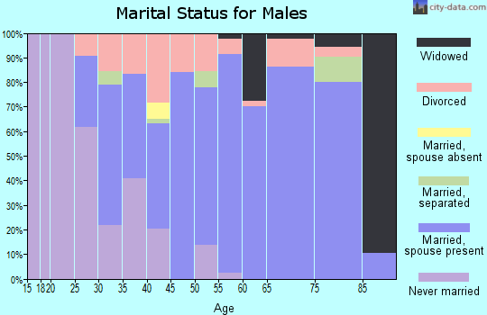 Zip code 78370 marital status for males