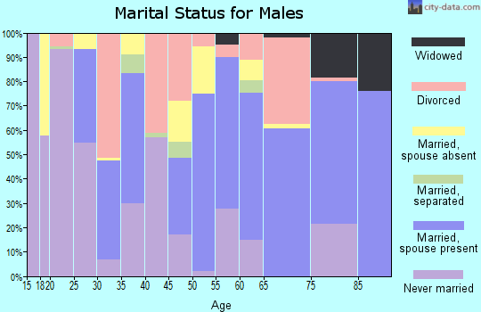Zip code 78377 marital status for males
