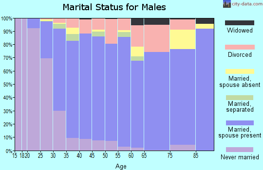 Zip code 78660 marital status for males