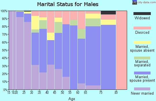 Zip code 78839 marital status for males