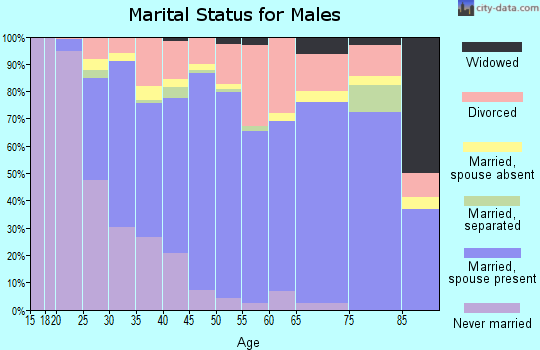 Zip code 84070 marital status